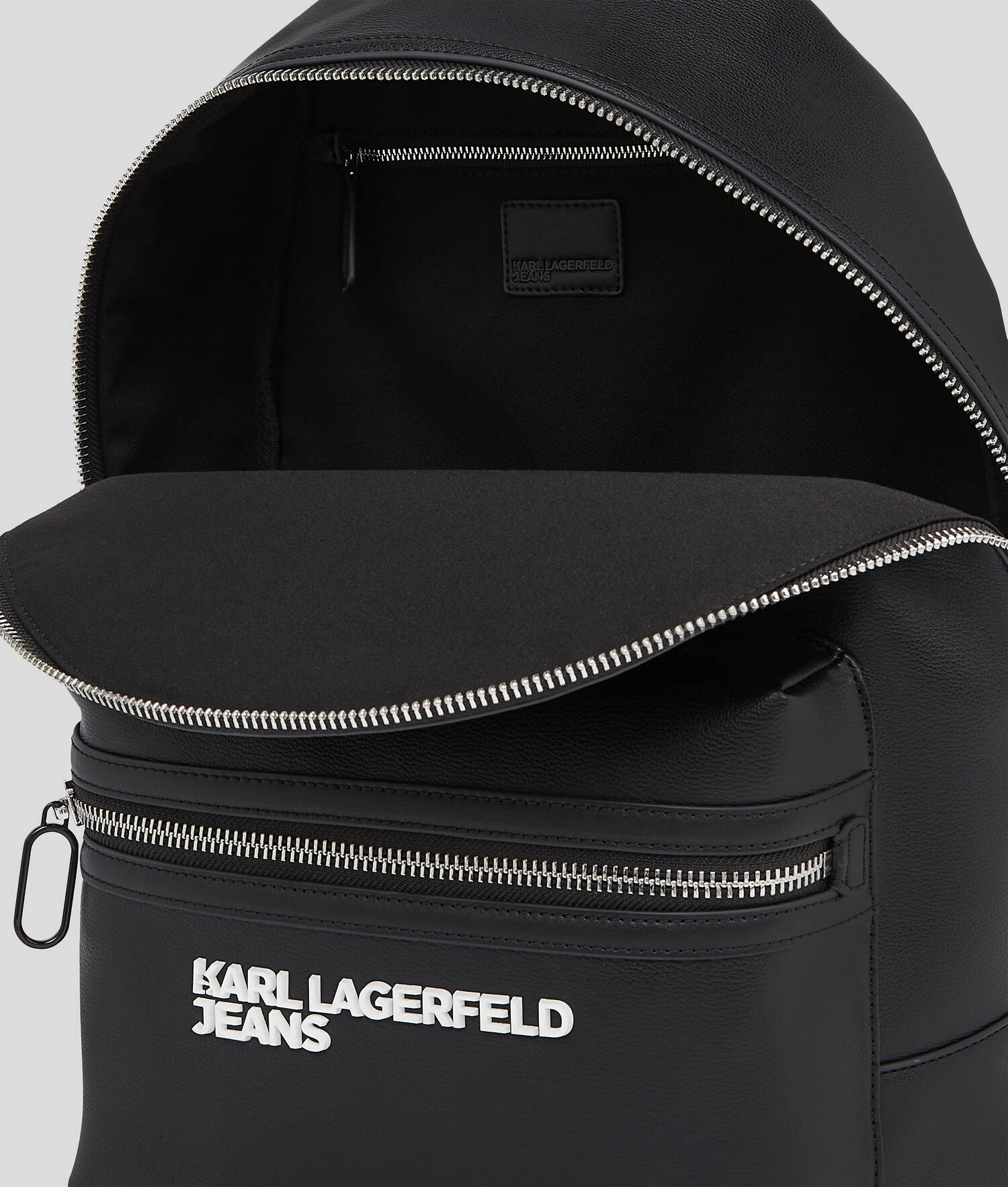 SAC À DOS EN SIMILI CUIR - Noir