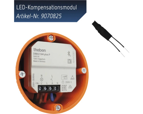 Theben Universele Dimmer DIMAX 545 plus P grijs 5450130