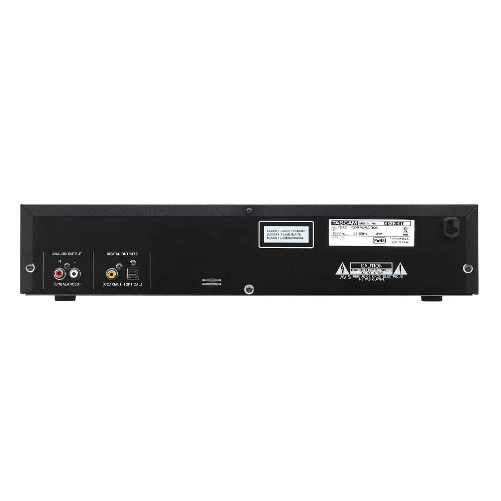 Tascam CD-200BT CD-speler met Bluetooth ontvanger