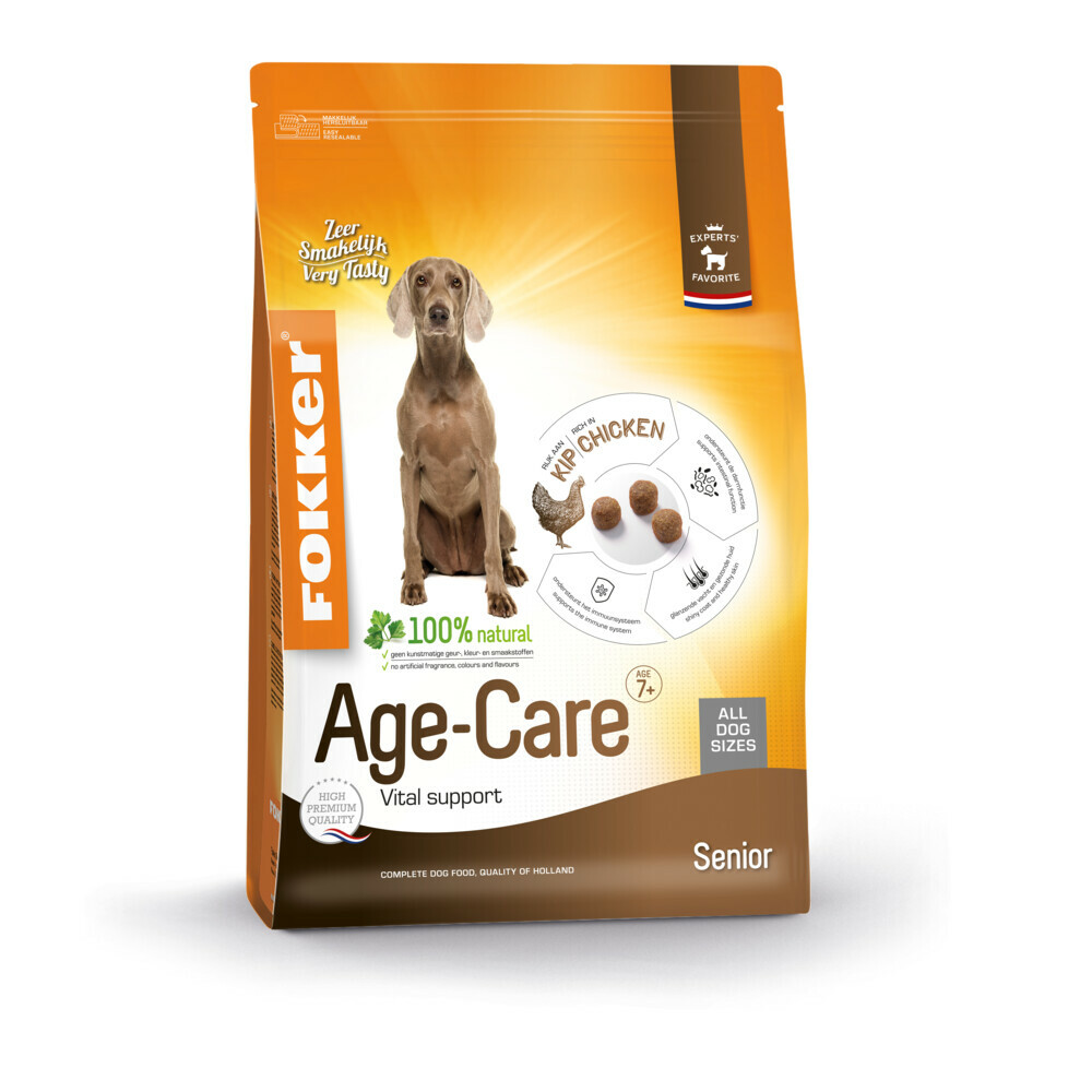 Fokker Hondenvoer Age-Care 2,5 kg