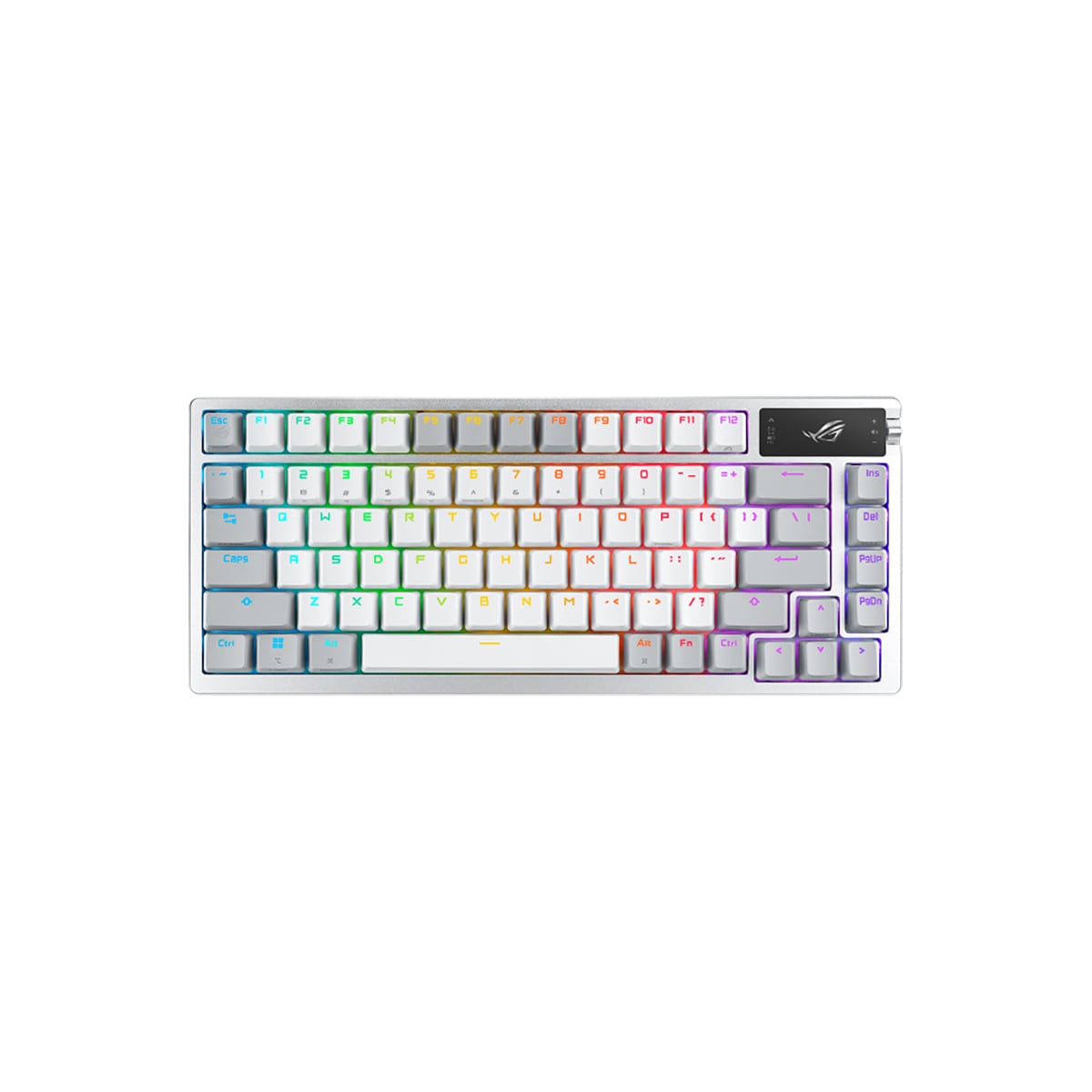 Asus ROG Azoth trådløst tastatur (Moonlight White)