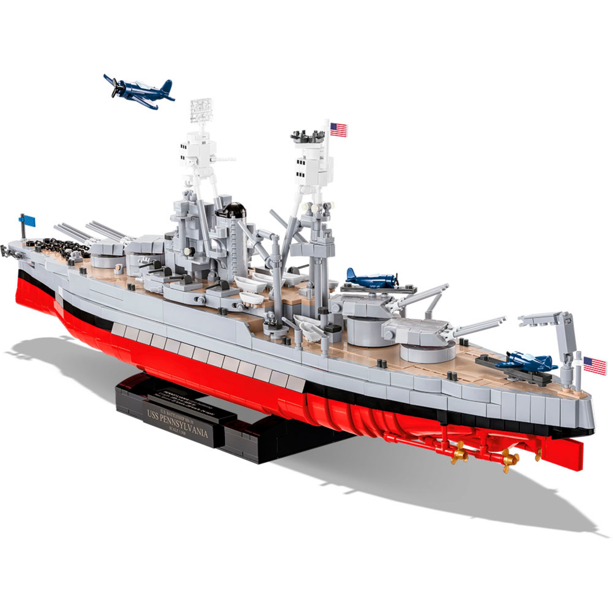 COBI Konstruktionsspielzeug Pennsylvania Class Battleship - Executive Edition