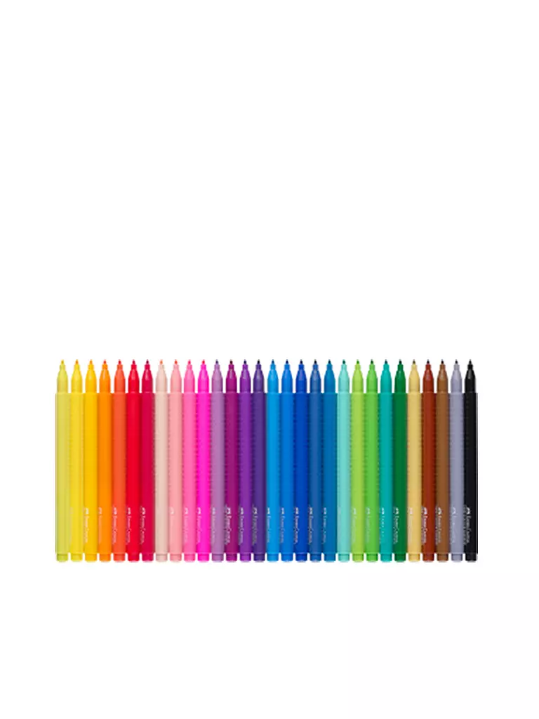 FABER-CASTELL Grip Filzstift, 30er Etui keine Farbe