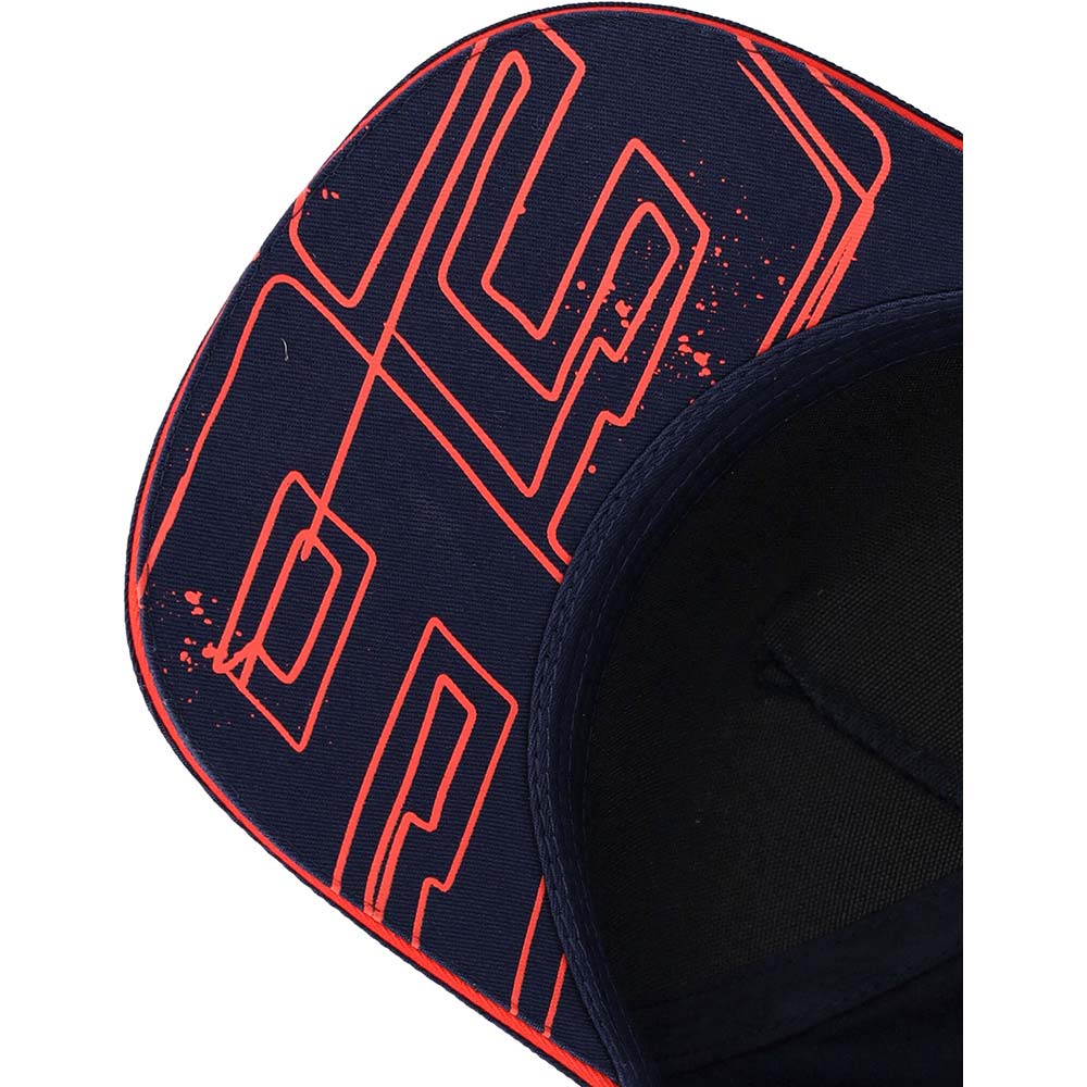 marc marquez - Casquette midvisor 93 Shaded Bleu