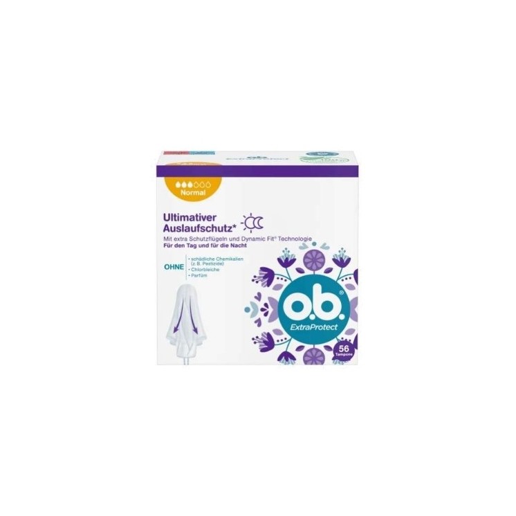 OB ExtraProtect Hygiene-Tampons Normal 56 Stück