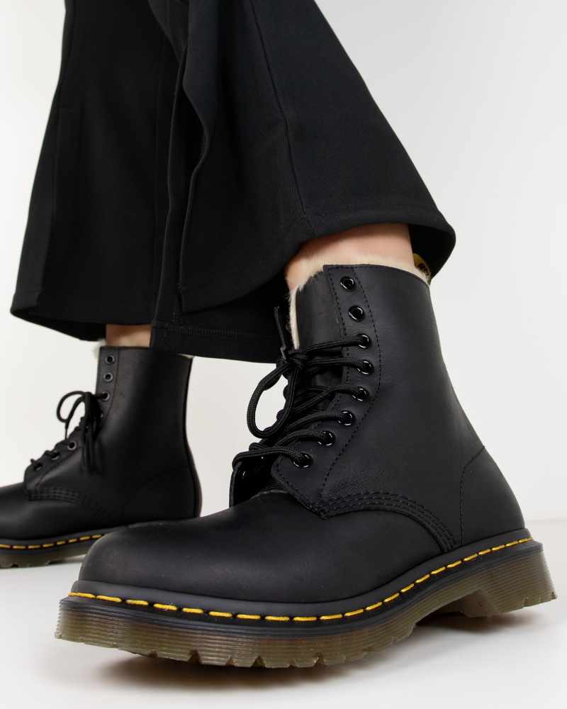 Dr. Martens 1460 Serena Veterboots  - zwart