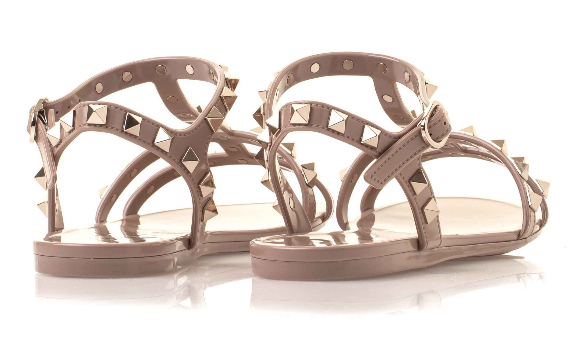 Valentino Garavani Rockstud flat rubber sandals