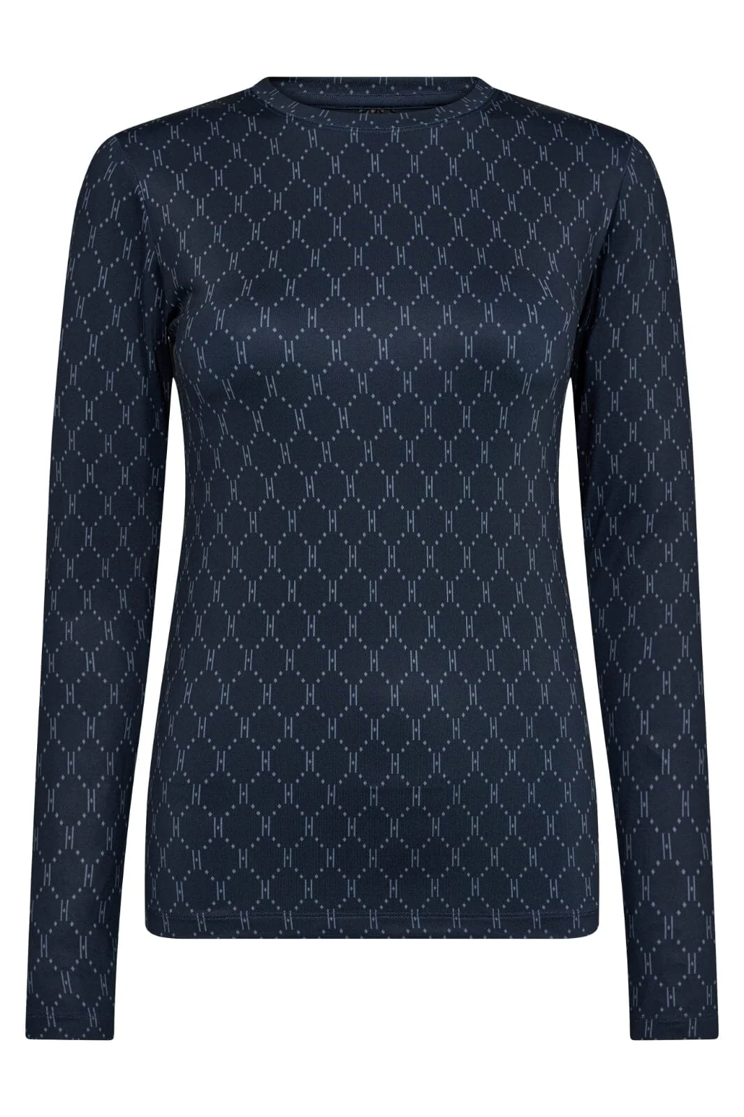 Hype The Detail Printed Blouse 42 navy