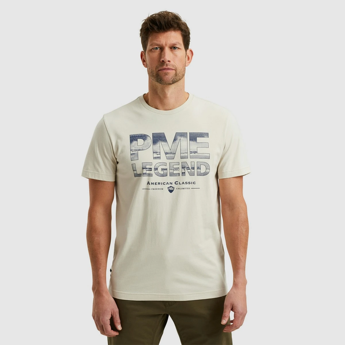 Heren T-shirt M-1050-TSR673