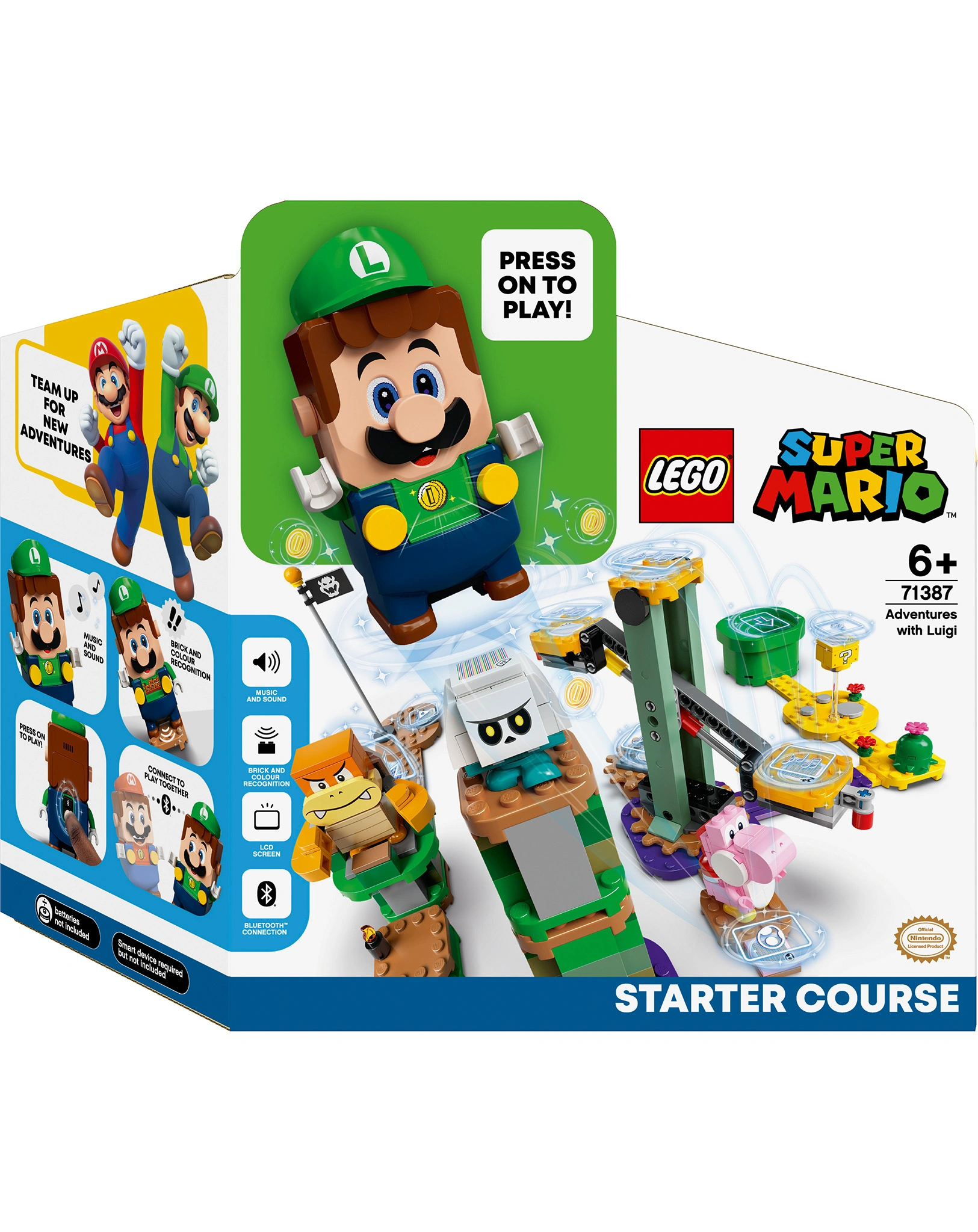 LEGO® Super Mario 71387 Abenteuer mit Luigi – Starterset