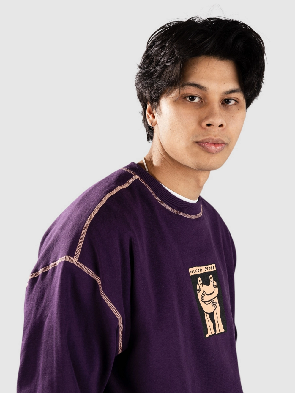 Volcom Podcol Sweater grape royale