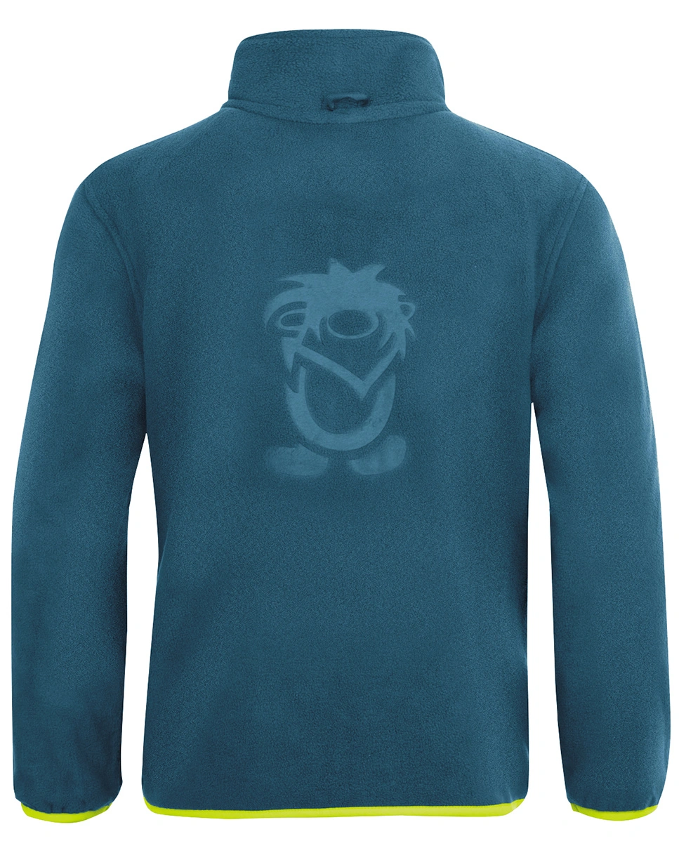 Fleecejacke OPPKids XT in petrol/lime