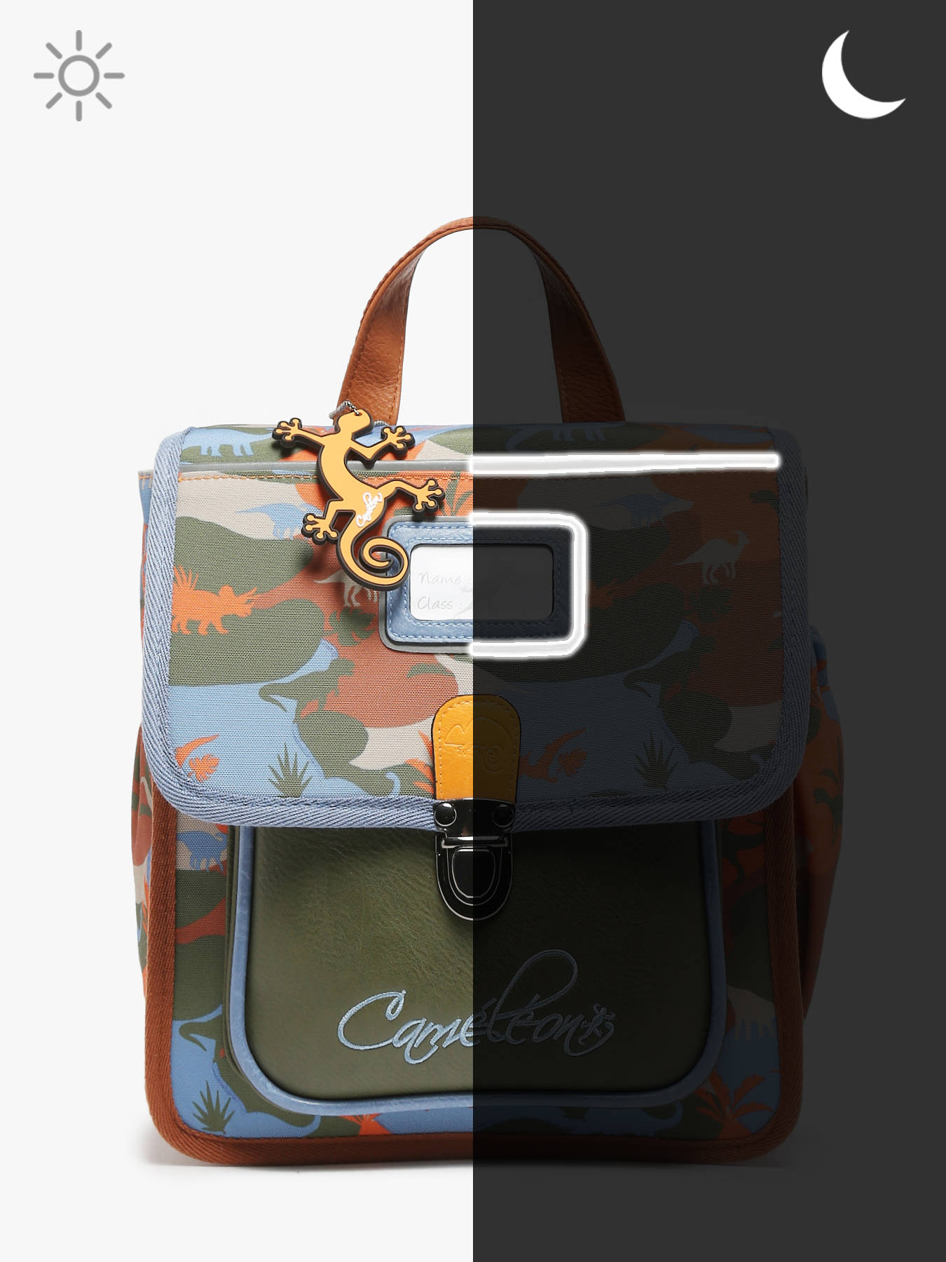 Sac  dos 1 compartiment CAMELEON