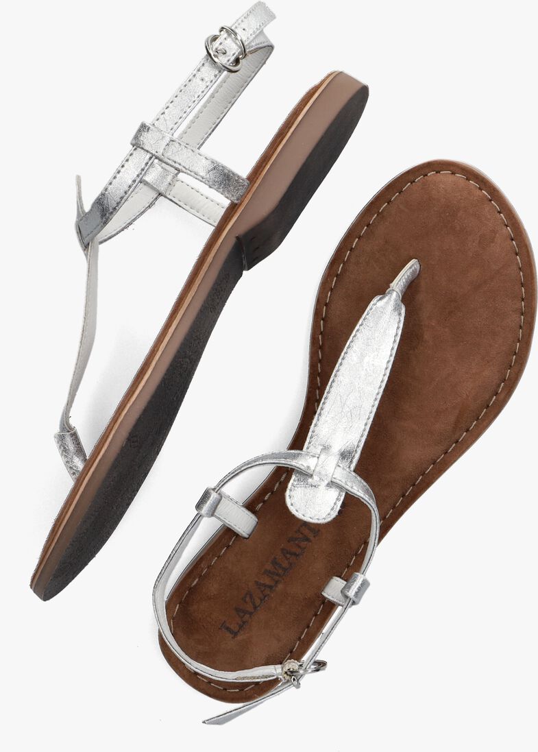LAZAMANI zilveren lazamani sandalen 75.422