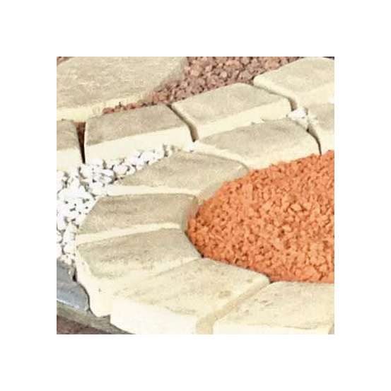 Pavé Tour d'arbre en pierre, ton pierre naturel L. 17 cm (1,8kg)
