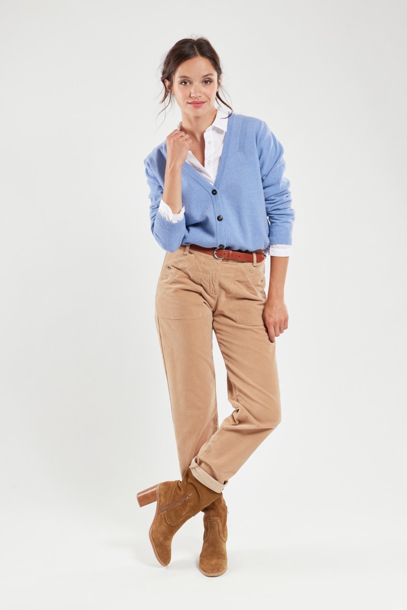 Gilet boutonné - laine
