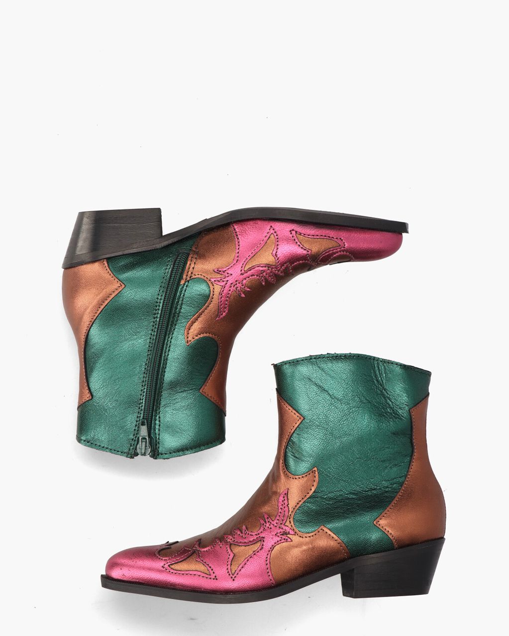 DWRS Label Monkey Multicolor Dames Enkelboots