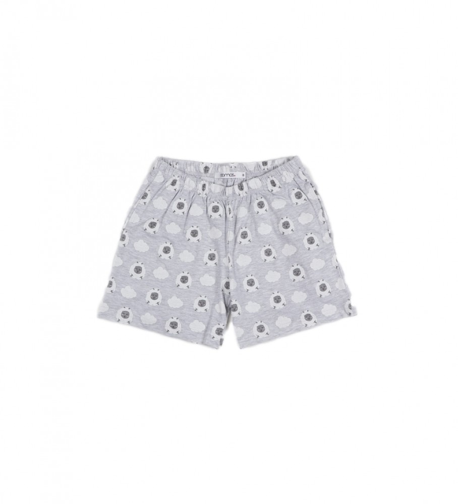 Admas Pijama Contar Ovelhas cinza