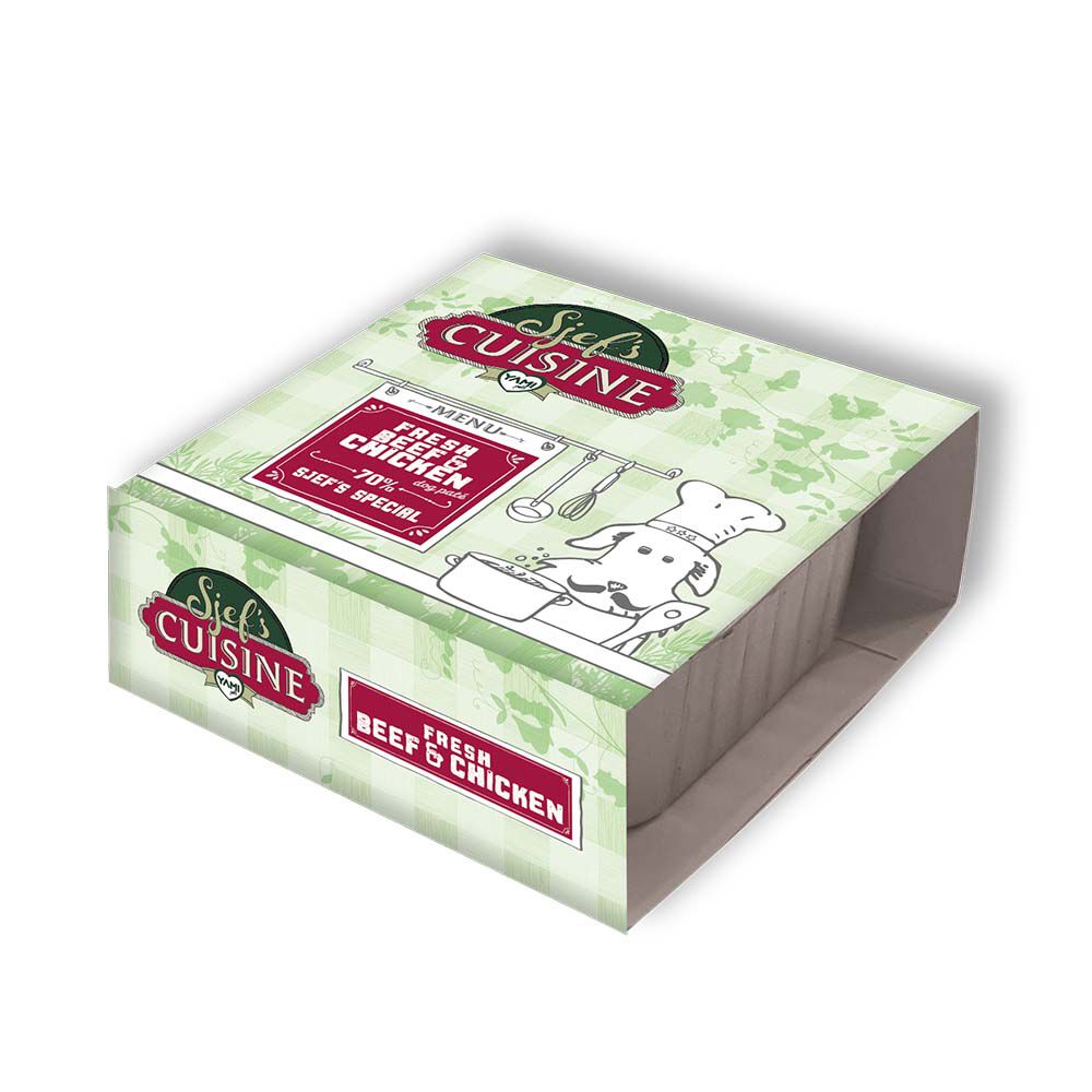 Sjef's Cuisine Special Paté - Hondenvoer - 300 Gram - kip, rund