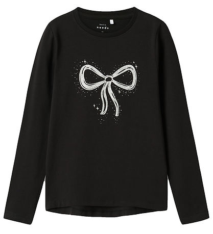 Name It Bluse - NkfViparty - 2-pak - Blåck/Bright White