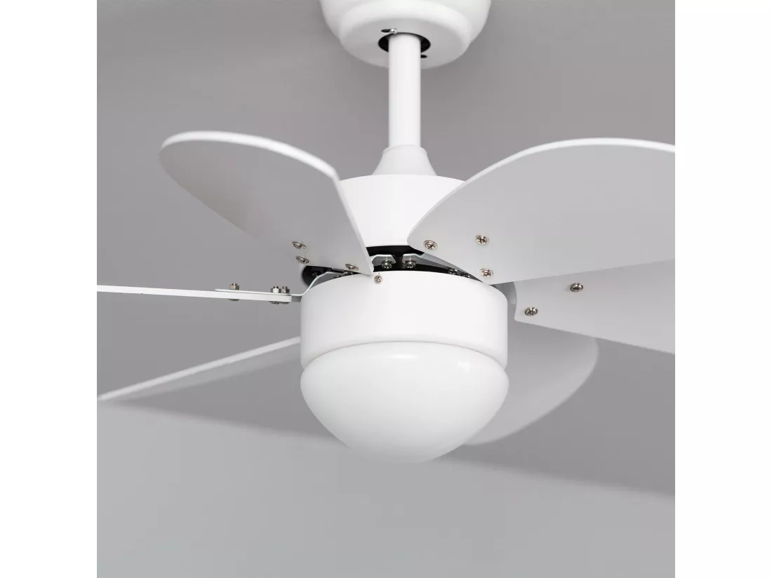 Ventilateur de Plafond Silencieux Orion Blanc 81cm Moteur DC Blanc