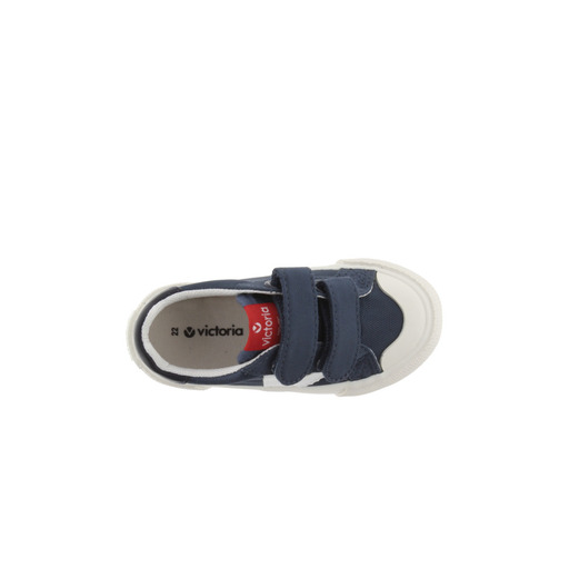 Tênis Victoria Tribu em nylon com logo contrastante e fechamento duplo em velcro.
