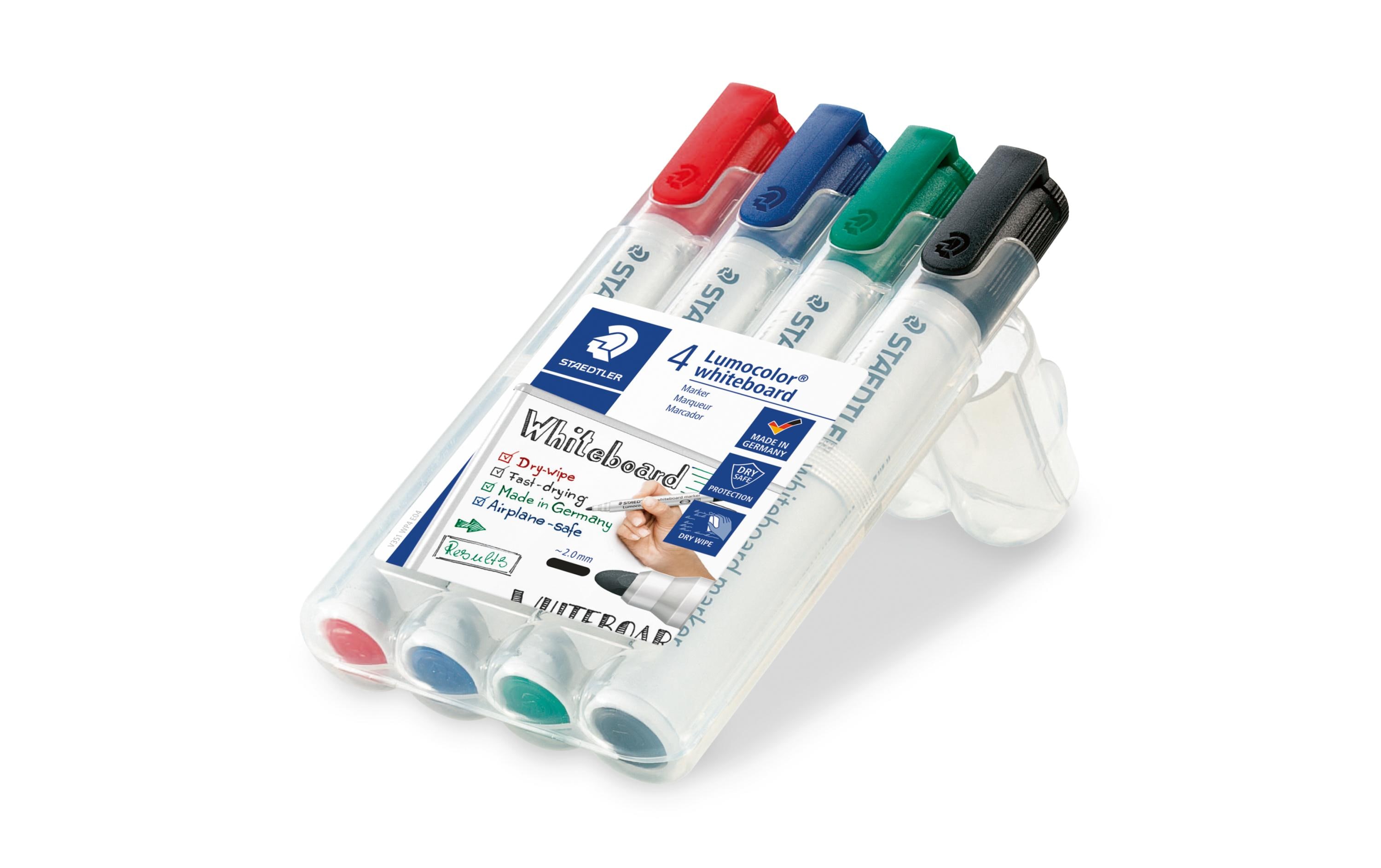 Lumocolor 351 4er-Set, RundspitzeMarker-Set für Whiteboards