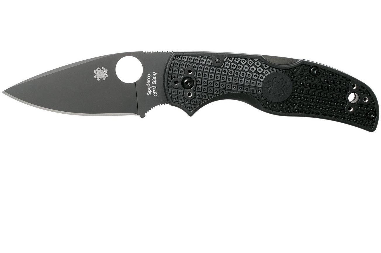 Spyderco Native 5 Lightweight Black C41PBBK5 Black FRN, zakmes