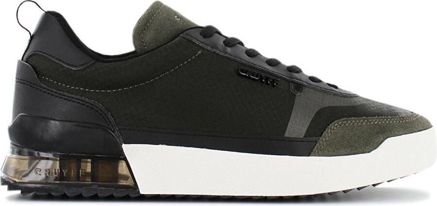 Cruyff Contra Olive Black Platform sneakers