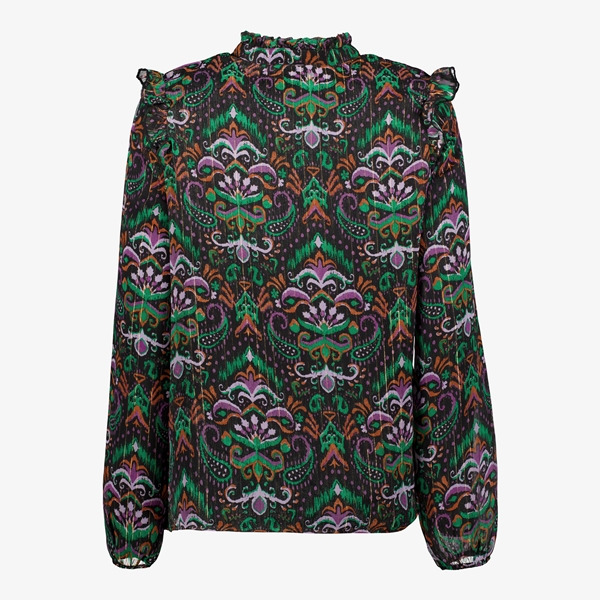 TwoDay dames blouse met print en schouderdetails