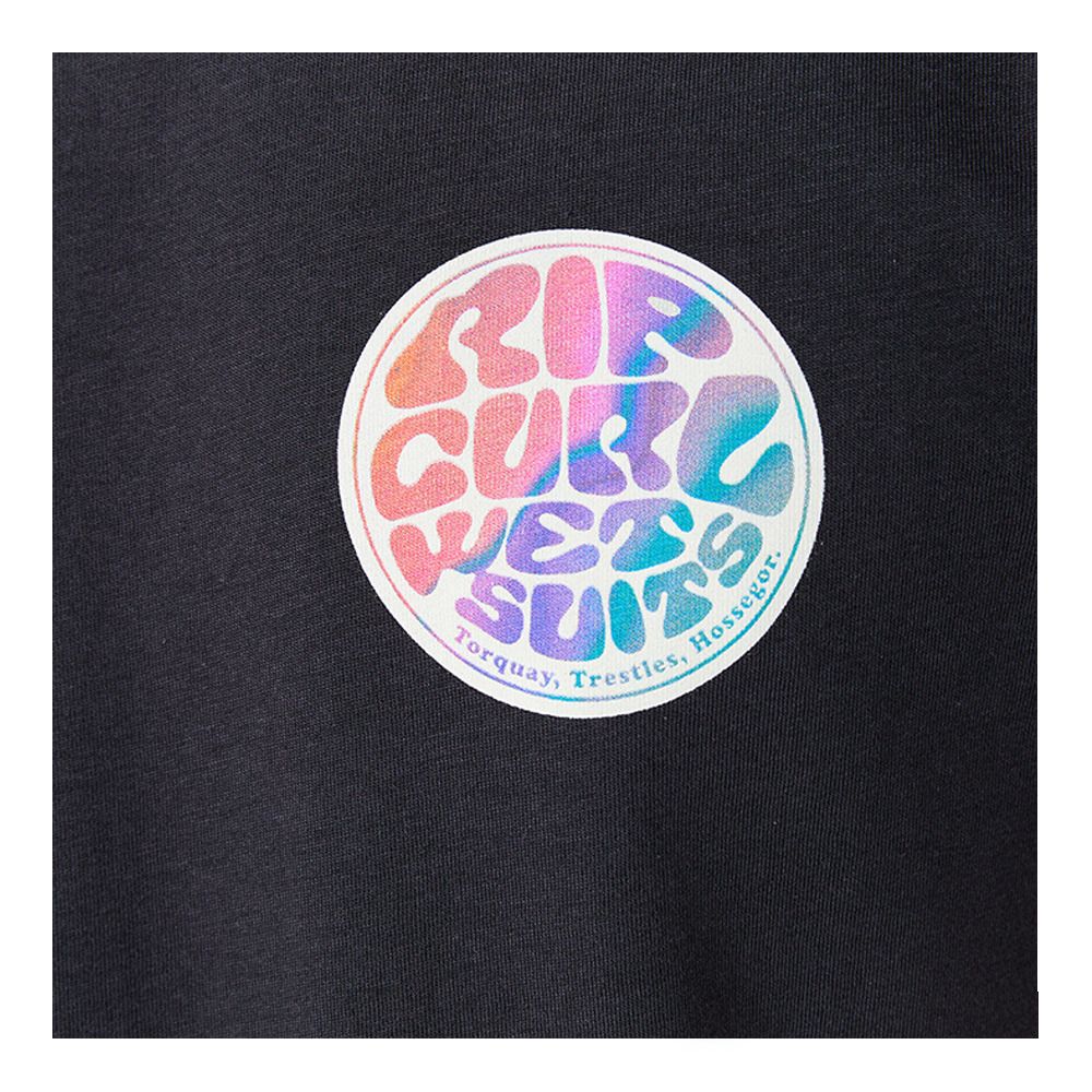 Rip Curl PASSAGE - Tee-shirt Homme washed black