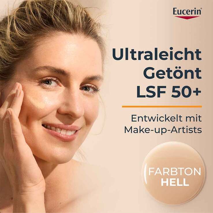 Eucerin Sun Fluid Hydro Protect Face hell LSF 50 + , 50 ml