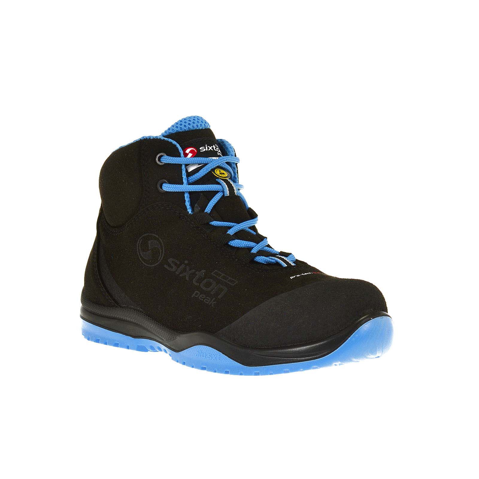 Sixton Peak Cuban - Werkschoenen - Zwart / Blauw - 35