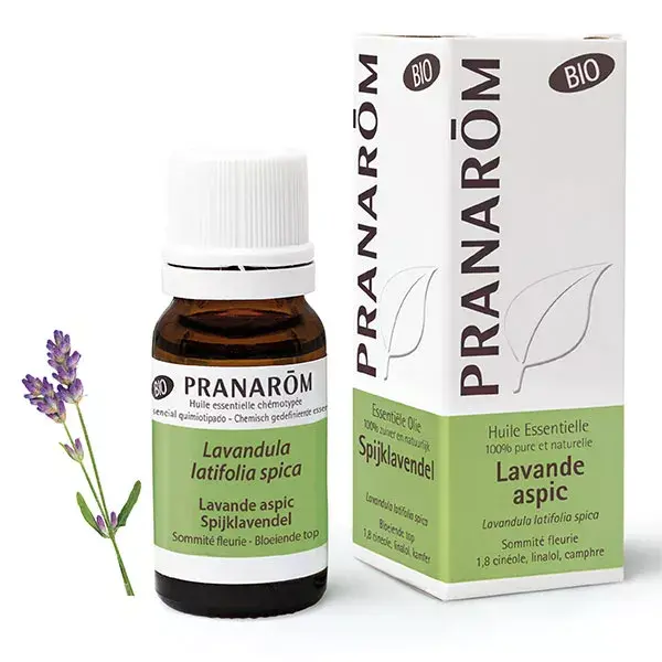 Óleo Essencial de Lavanda Orgânica Pranarom Spike 10ml