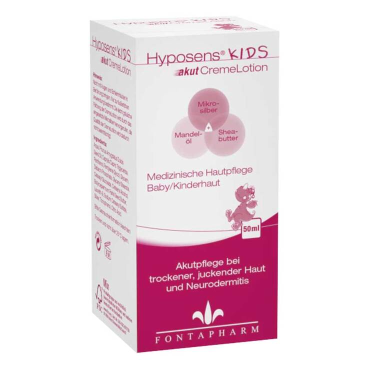 Hyposens Kids Akut Cremelotion, 50 ml