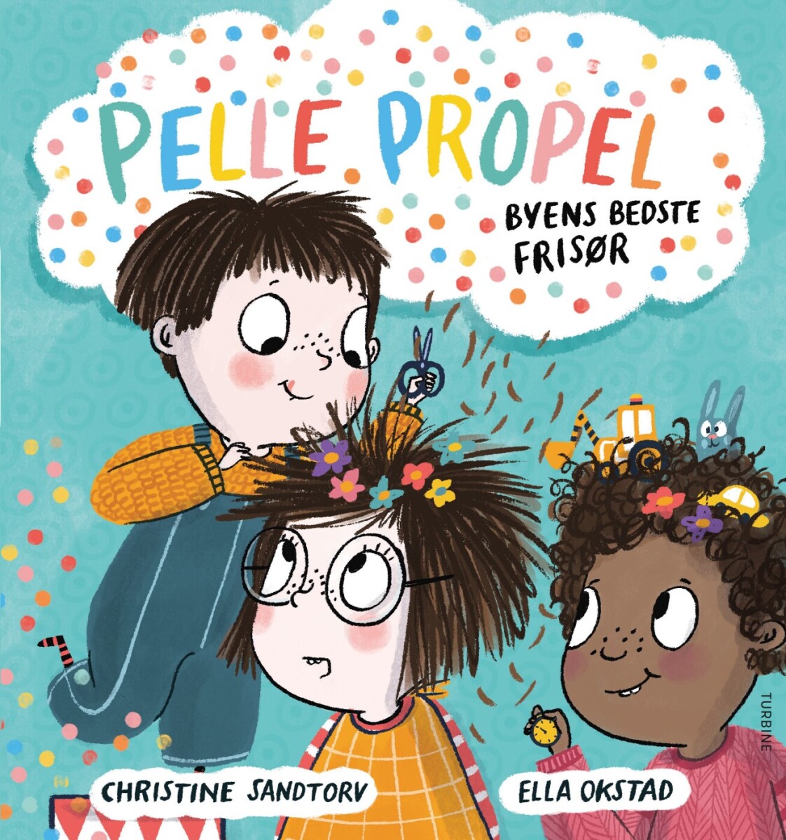 Pelle Propel - Byens Bedste Frisør - Christine Sandtorv - Bog