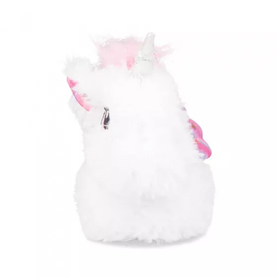 Chaussons peluche licorne BLANC NINI & GIRLS