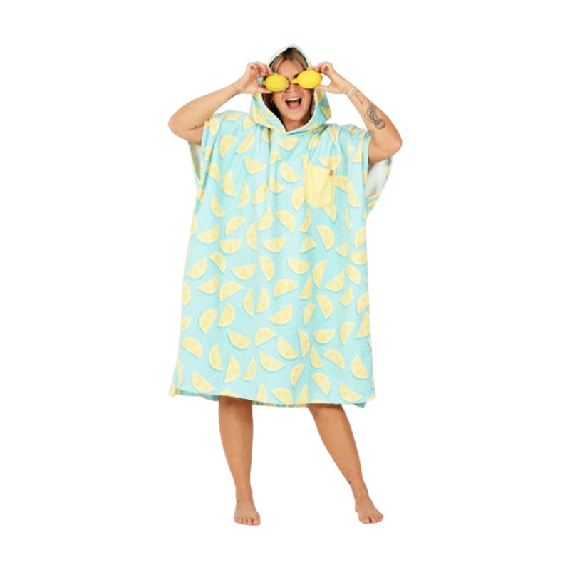 Poncho after essentials spring series lemon