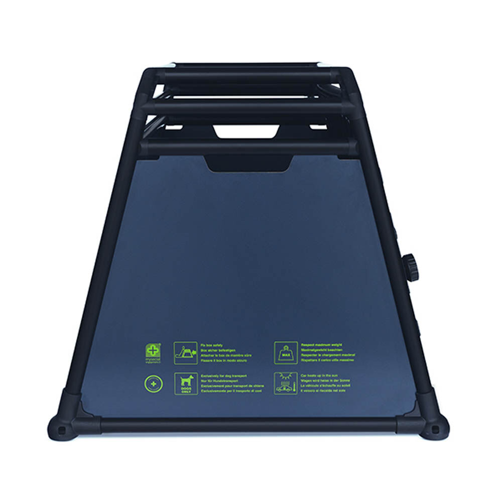 4Pets Pro Noir 3 - Autobench Hond - Zwart - 8873.5x8568x66 cm - S