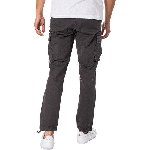 Jack & Jones - Pantalones Cargo Holgados Ace Tucker Gris