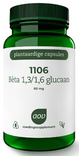 AOV 1106 Beta 1,3 Glucaan Capsules 60VCP