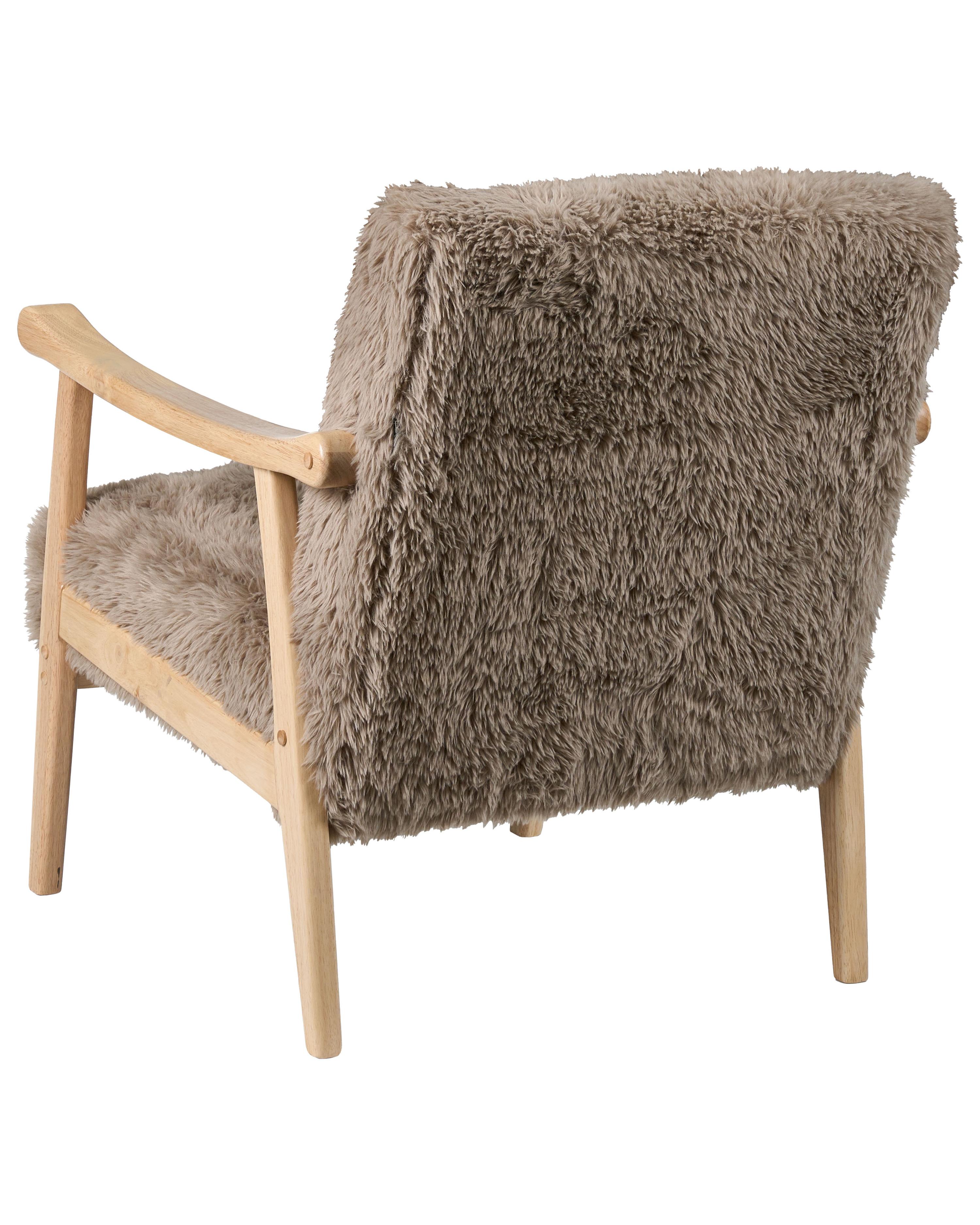 Fauteuil LEKNES Nepbont Taupe