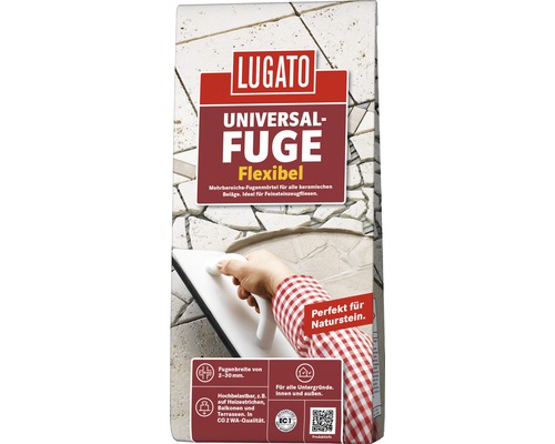 Lugato Universele Voegmortel, Flexibel, Antraciet, 5 kg