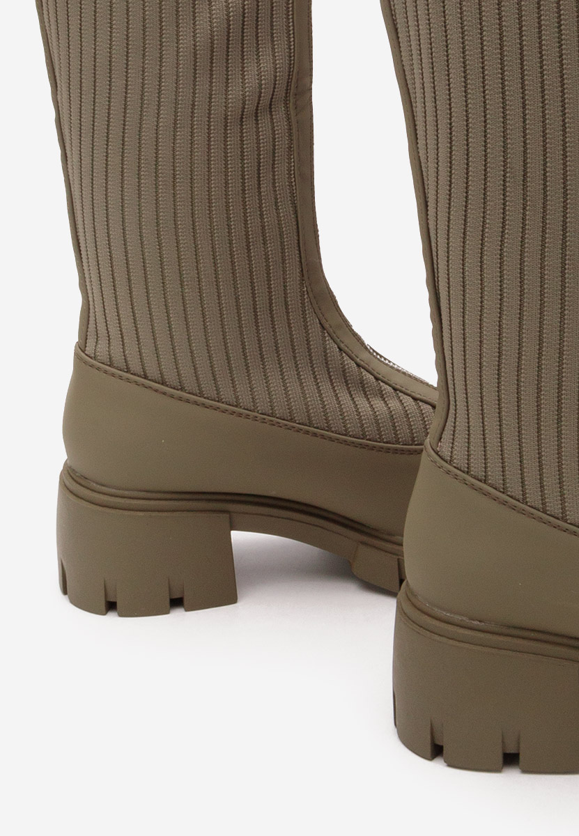 Bottes femme kaki Frontieria