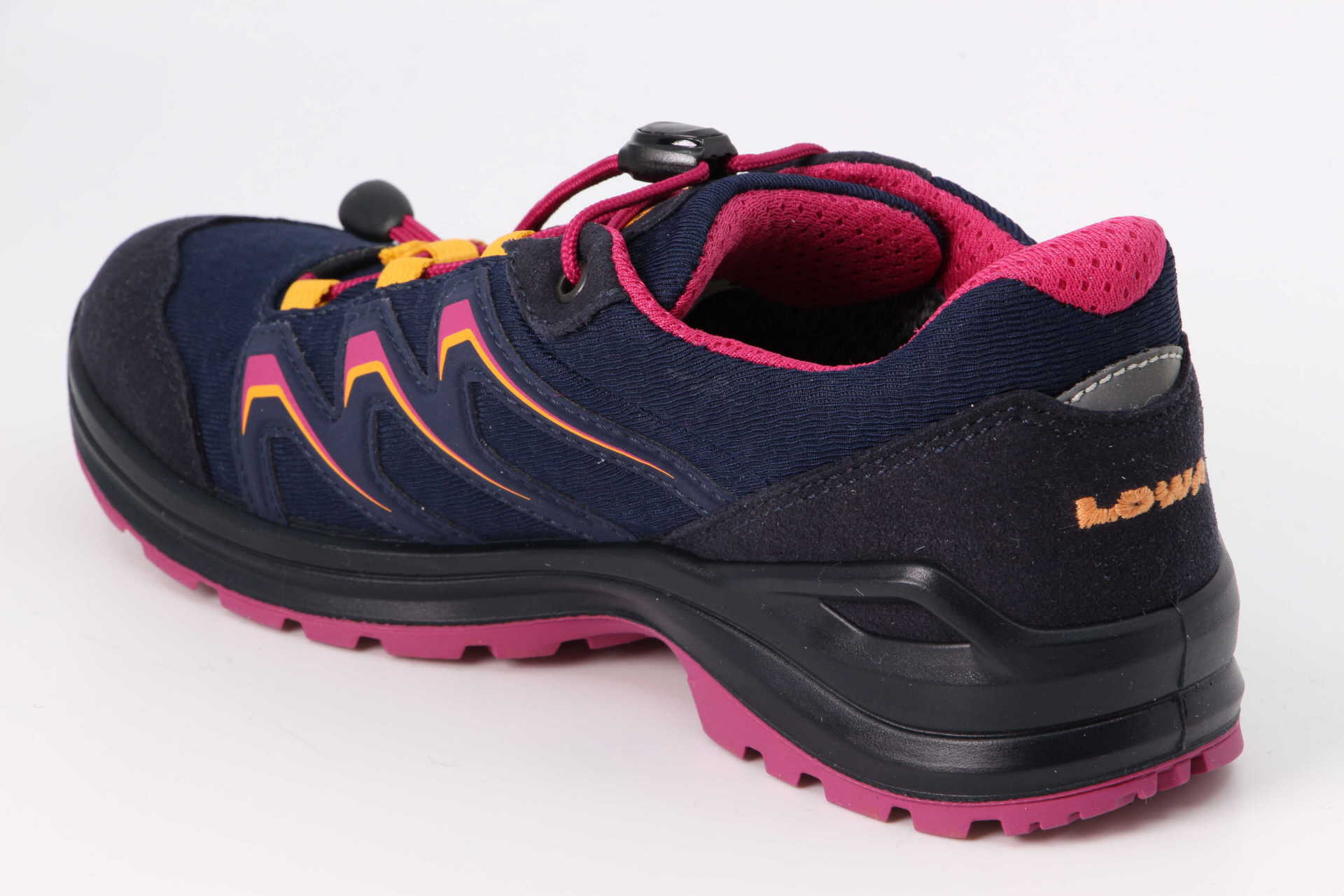 Lowa Maddox GTX Lo Junior navy / fuchsia