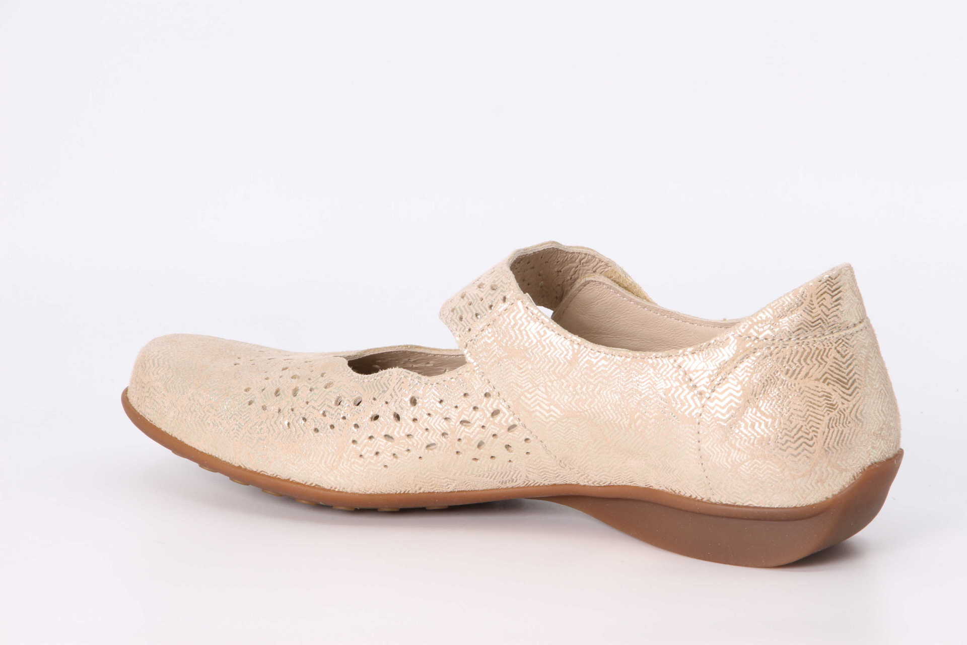 Mephisto Fabienne sand metallic