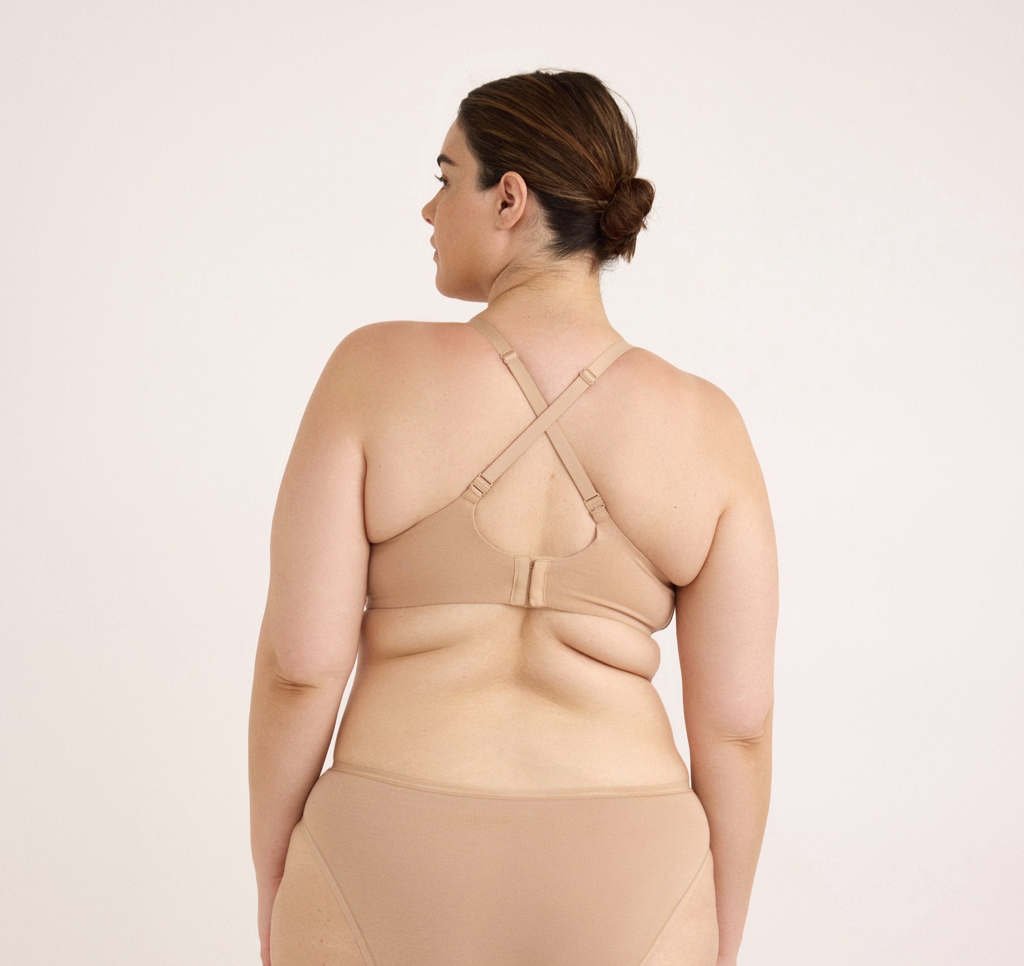 COTTON<br>Core Wireless Plunge Bra