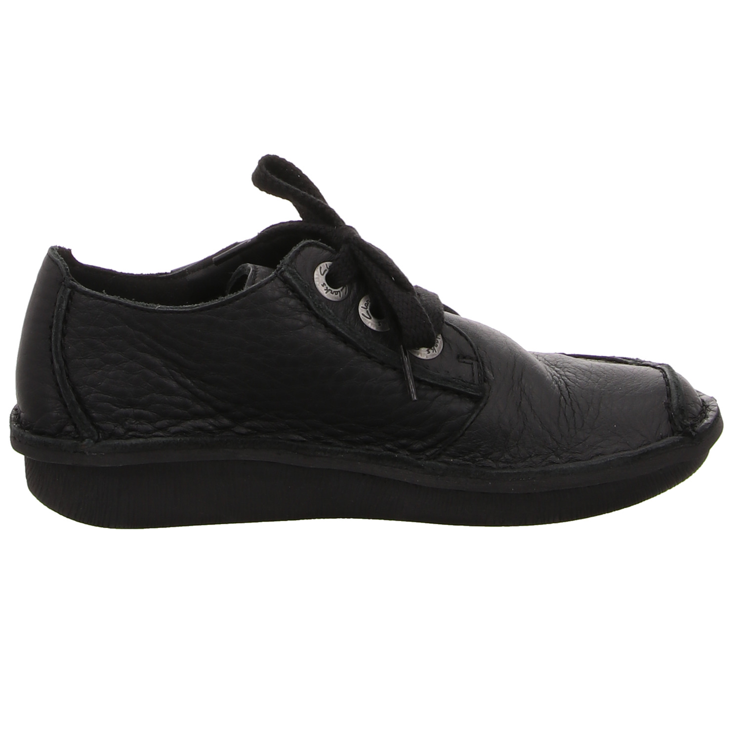CLARKS Schnürer schwarz