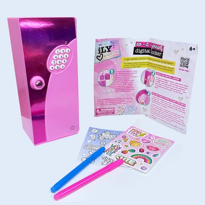 WeCool ILY DIY Digitalt Safe med Klistremerker