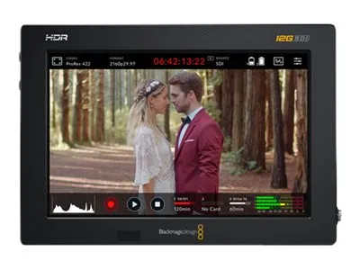 Blackmagic Video Assist 12G HDR - LCD / DVR combo - farve - på kamera - 7